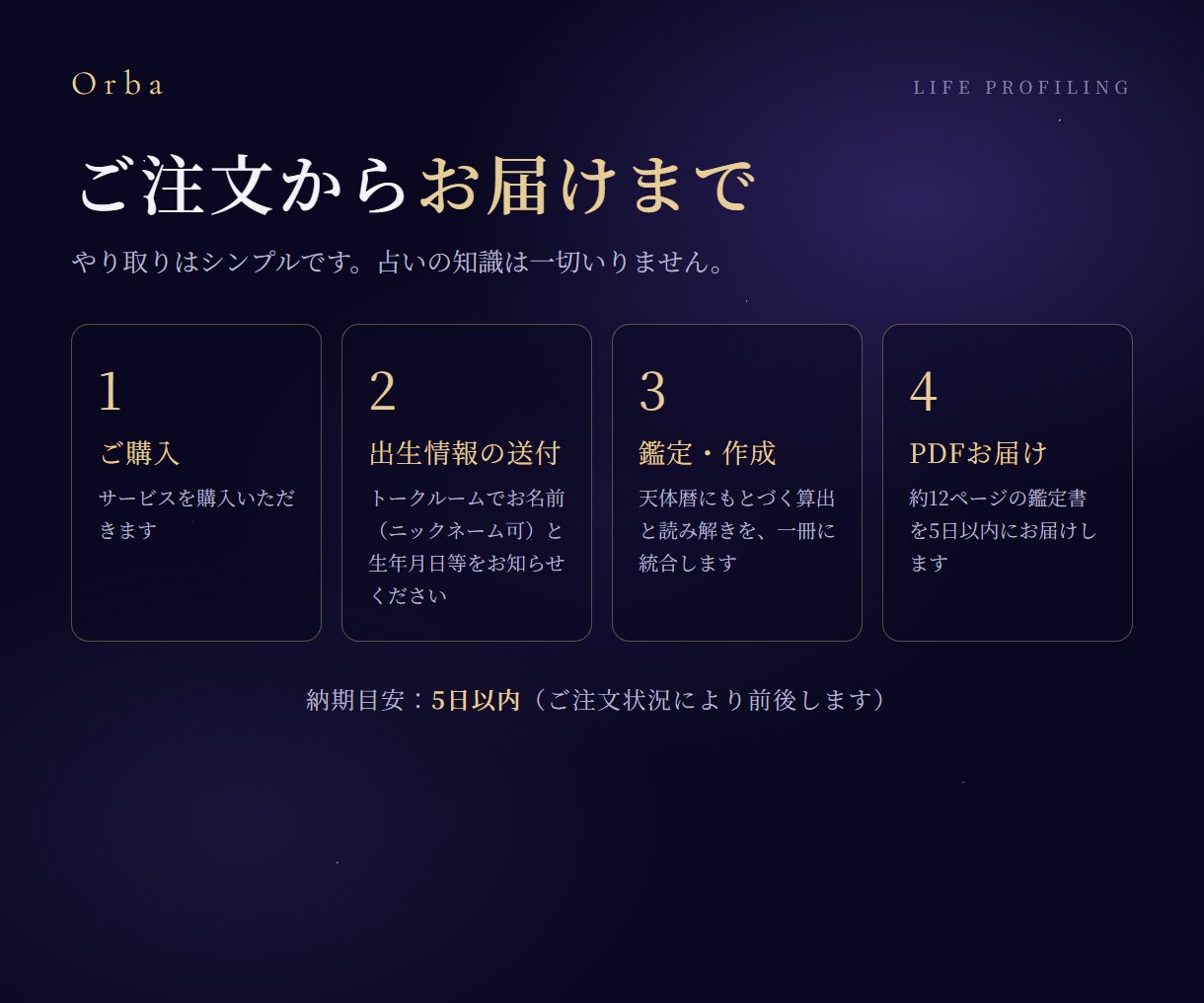仕事や人生の悩みを8占術で個別鑑定します 8つの占術で迷いを整理し、次の一歩を言葉にします イメージ5
