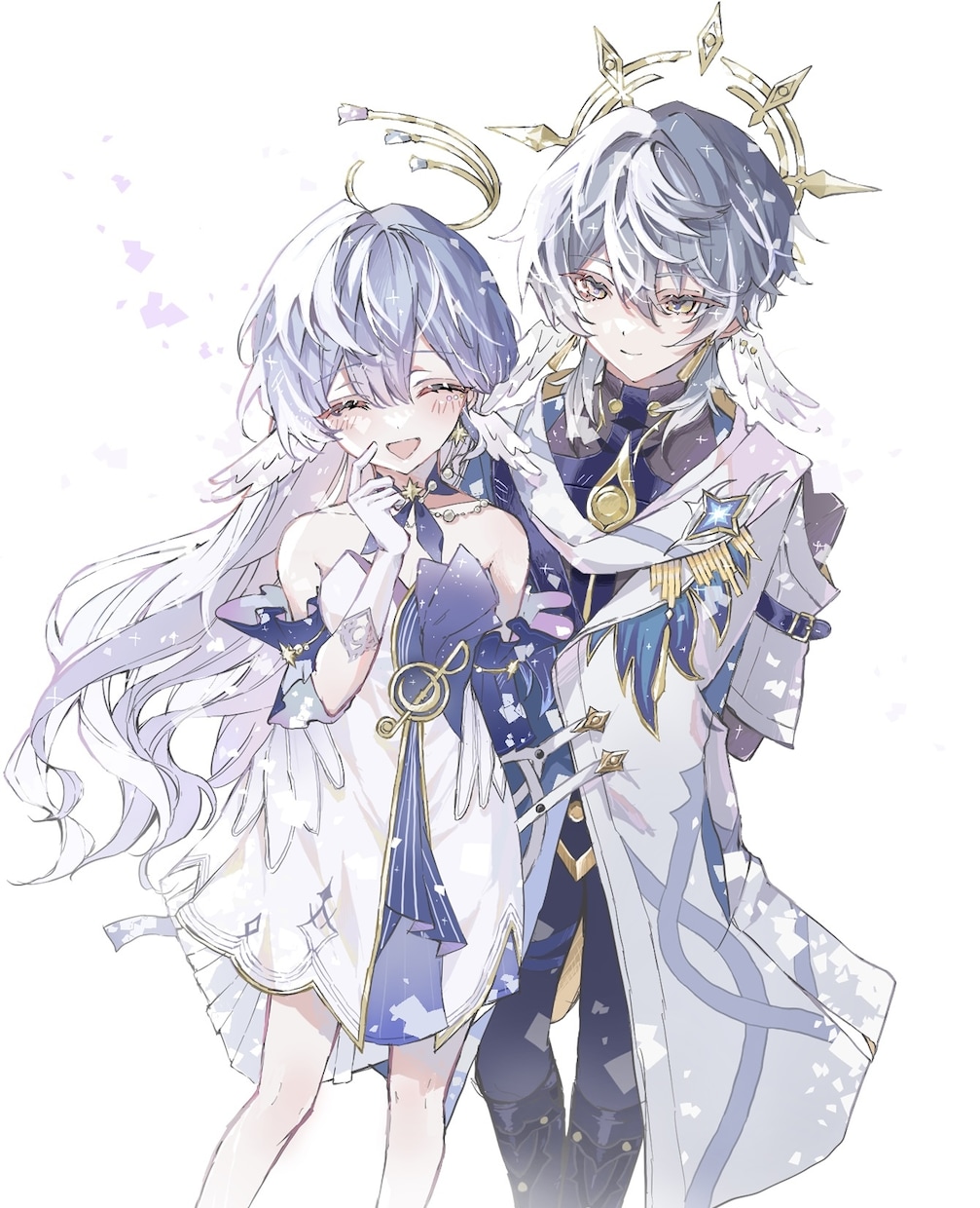 一枚絵、アイコン、サムネイルや夢絵まで全部描きます ご相談だけでも◎ゆるふわでキラキラしたイラストをお届けします イメージ2