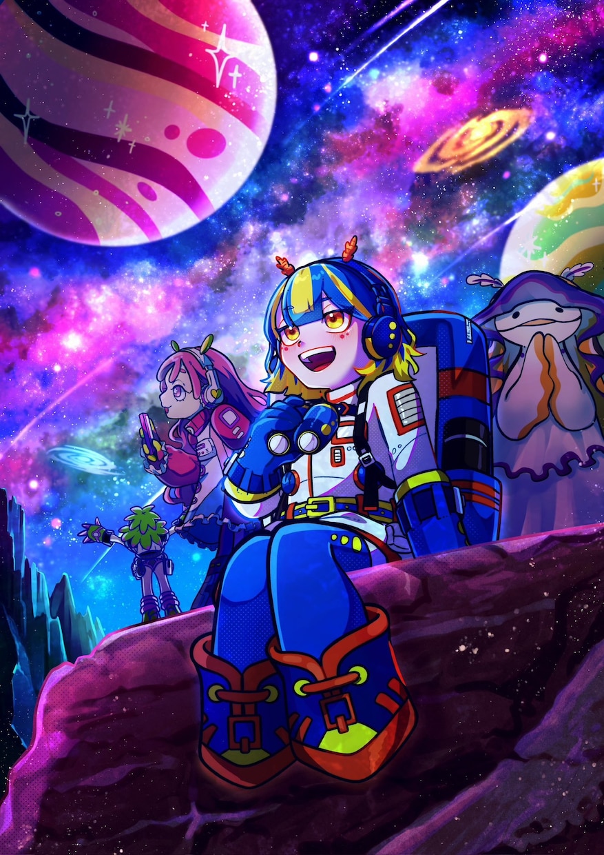 ポップでインパクトのあるイラストを描きます グッズ用、動画用幅広く！満足のいくイラストを提供します！ イメージ8