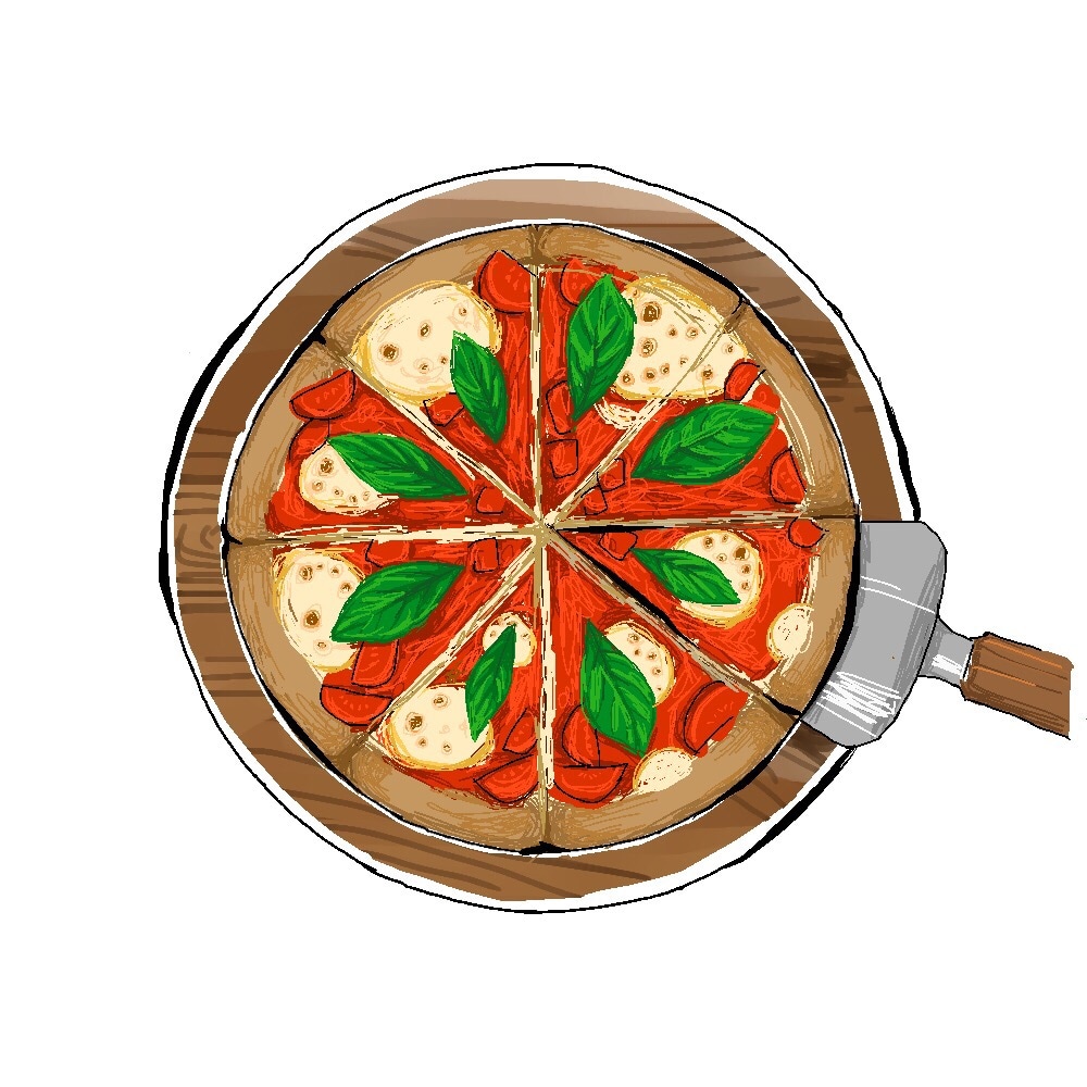 お洒落な料理のイラストを作成します カフェごはんイラストでメニューを華やかに◎【商用利用可】 イメージ2