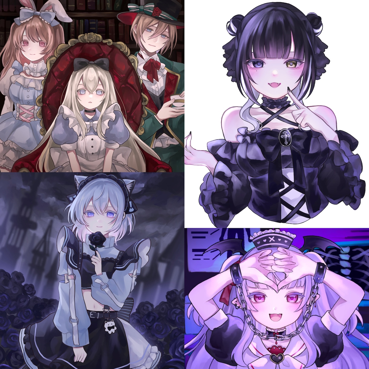 アイコン、立ち絵、イラスト制作いたします 様々なご要望に柔軟に対応します！！ イメージ5