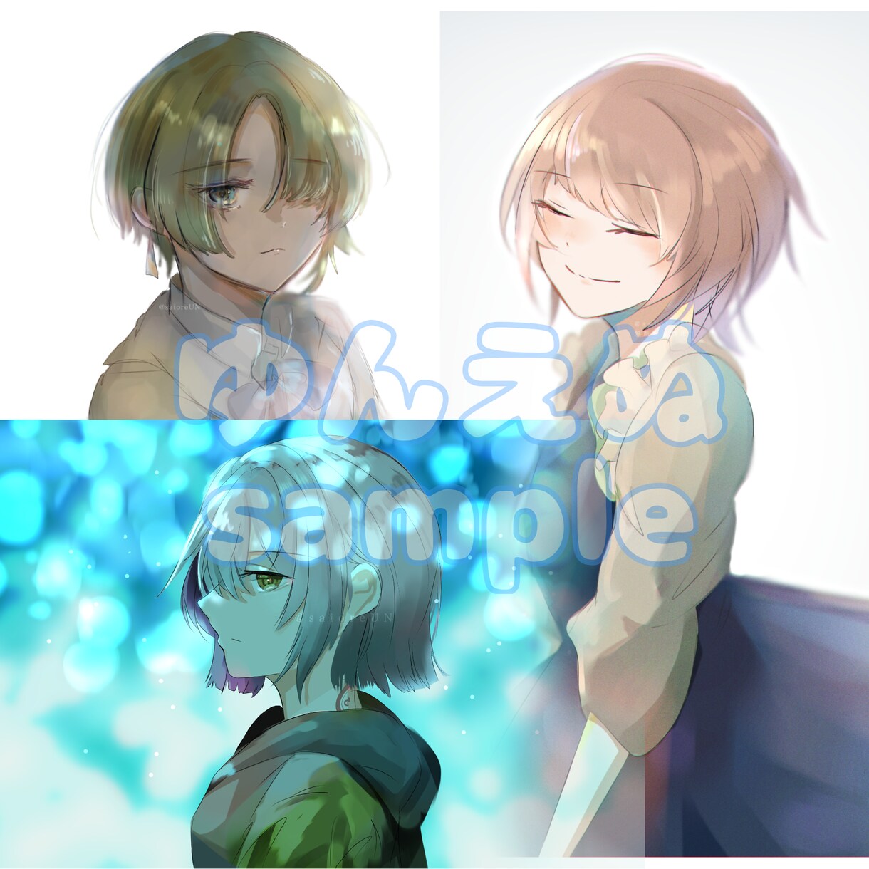 オリキャラなど！丁寧にアイコンを描きます キャラ、似顔絵、どちらでも可です！プレゼントにも！ イメージ6