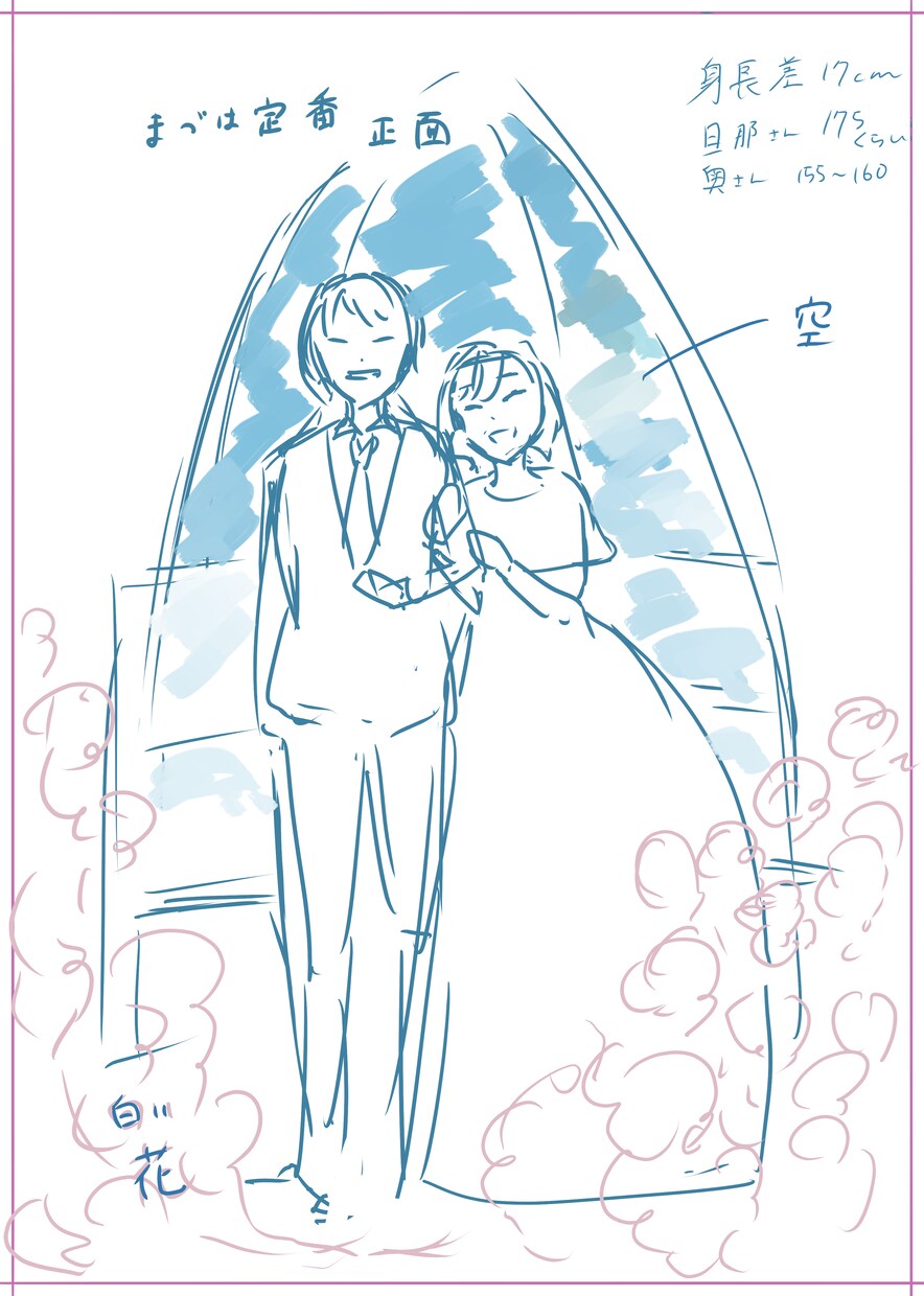 どんな家族の形でも描かきます LGBTＱ+でもペット盛りだくさんでもなんでもお気軽にどうぞ イメージ4