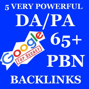5つの高PAおよびDA65から被リンクします 【最新SEO対策】質の高いバックリンクを獲得します！ イメージ1