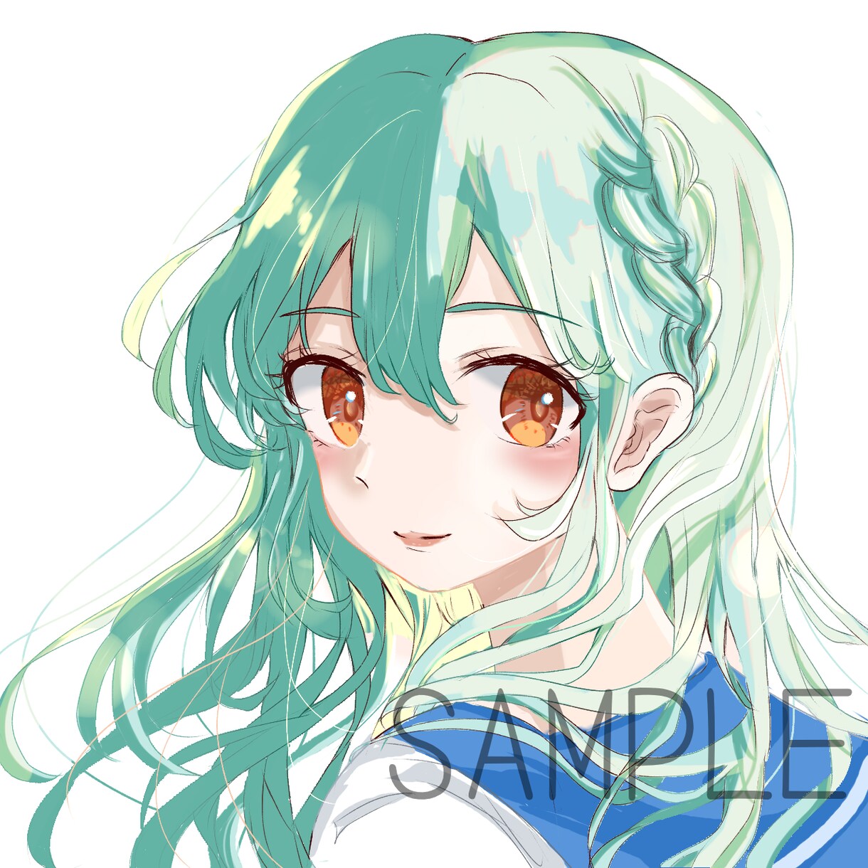 かわいい女の子のアイコン描きます！ます あざとかわいい女の子のイラスト描きます！ イメージ3