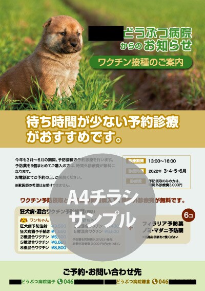 チラシ・フライヤーデザインします 既存データのチラシの編集も承ります イメージ2