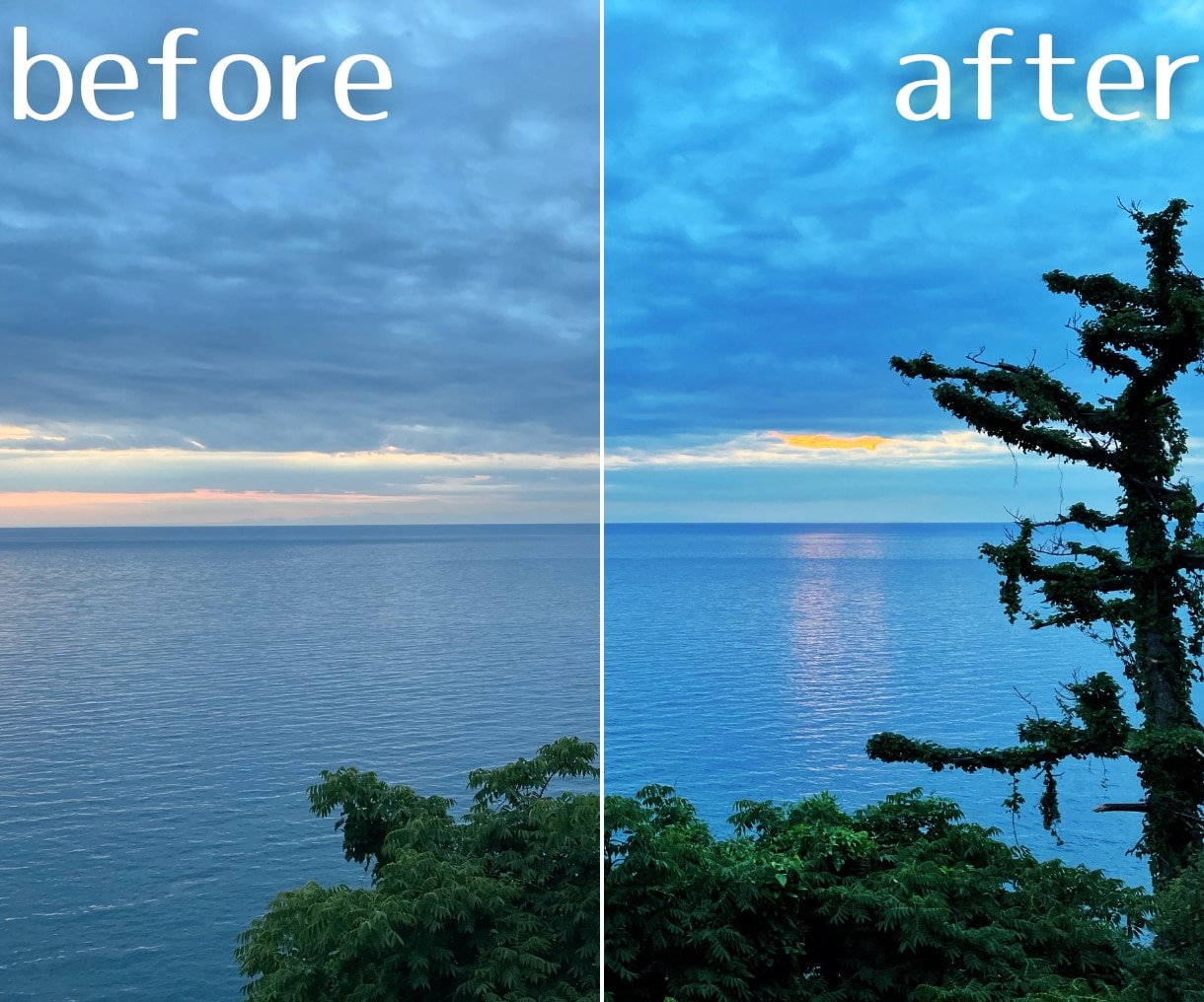 冴えない写真を、ちょうどよくレタッチします 明るさや色味を整えて、写真本来の魅力を引き出します｡ イメージ3