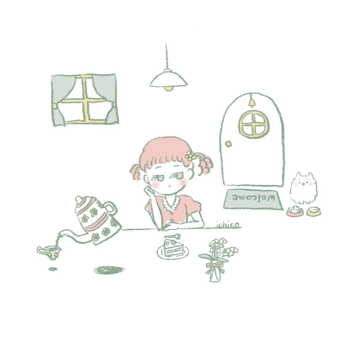 ご自身はもちろんお子様のゆるイラストをお描きします ゆるふわかわいいイラストをお描きします。 イメージ6