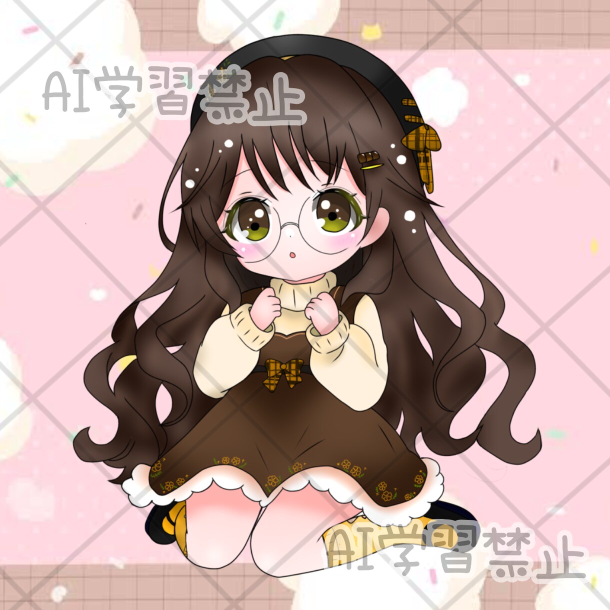かわいいミニキャラ/SDキャラ描きます ふんわりかわいいミニキャラが得意！！ イメージ4