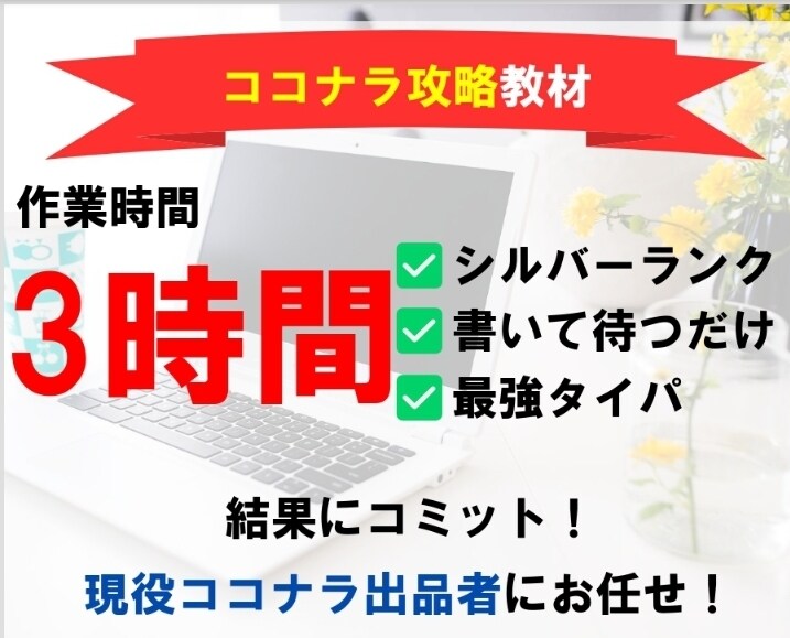 たった3時間でお客様に刺さる出品情報が作れます 今の生活のまま、スキマ時間で稼ぐ生き方 イメージ1