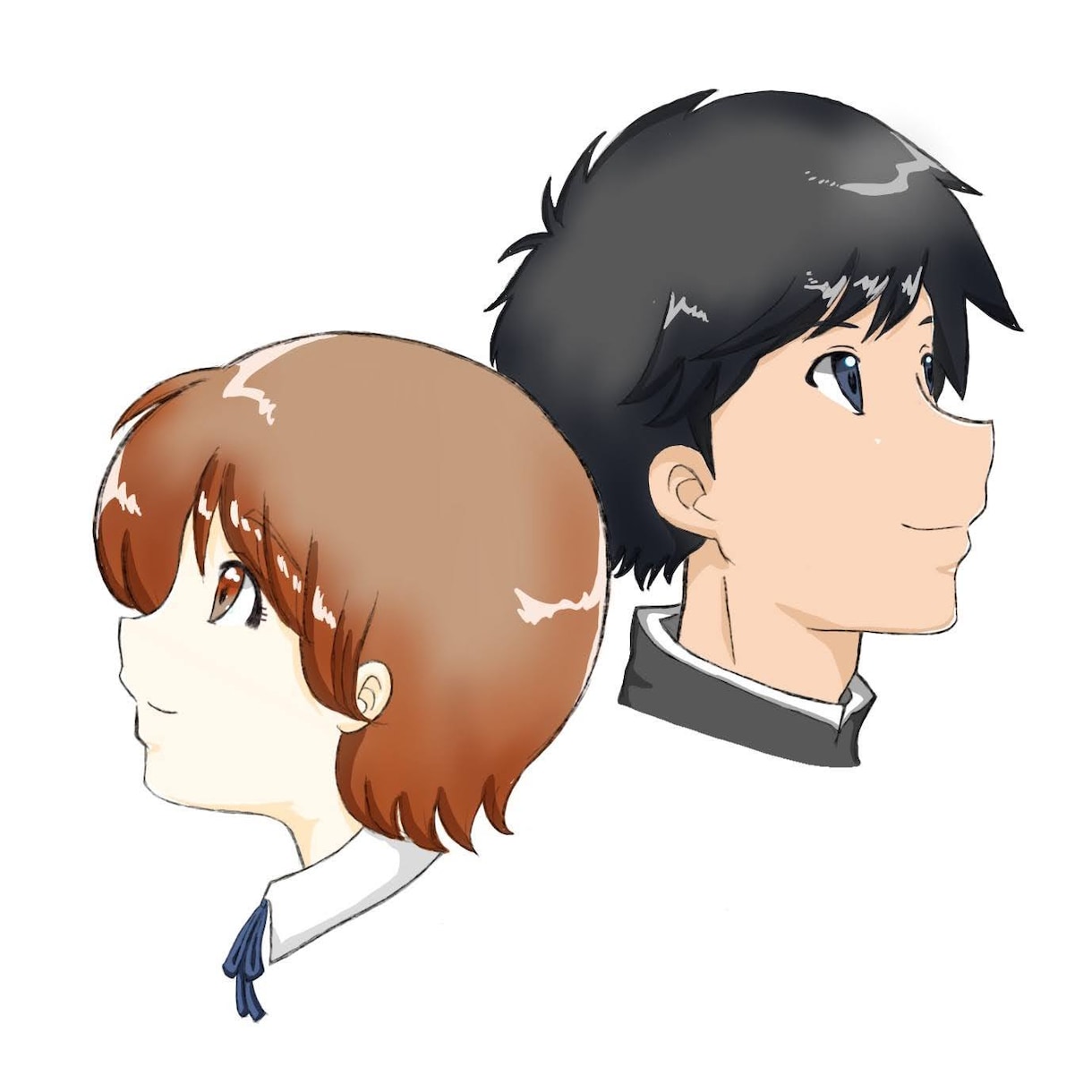 可愛いあなただけのsnsアイコン描きます リアルアイコンからデェフォルメまでお任せください！ イメージ2