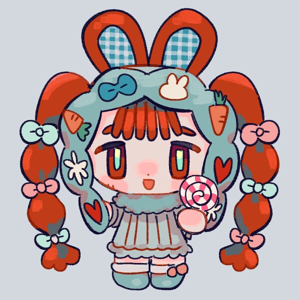 もっちりしたデフォルメキャラ描きます アイコンはもちろんグッズや動画内イラストにも幅広く使えます！ イメージ1