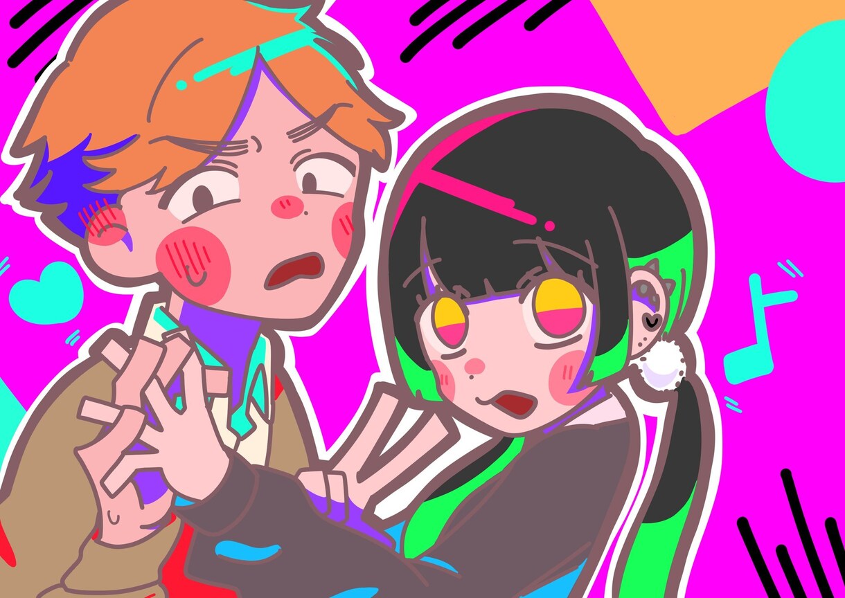 デフォルメキャラ描きます かわいいデフォルメ描きます⟡.·*. イメージ2