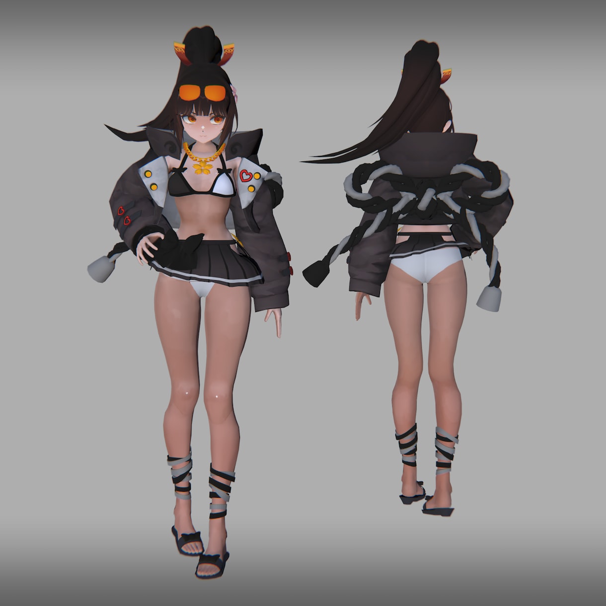 Vtuberの側、VRchatアバター作成します 3Dキャラモデリングなんでもお受けします イメージ3