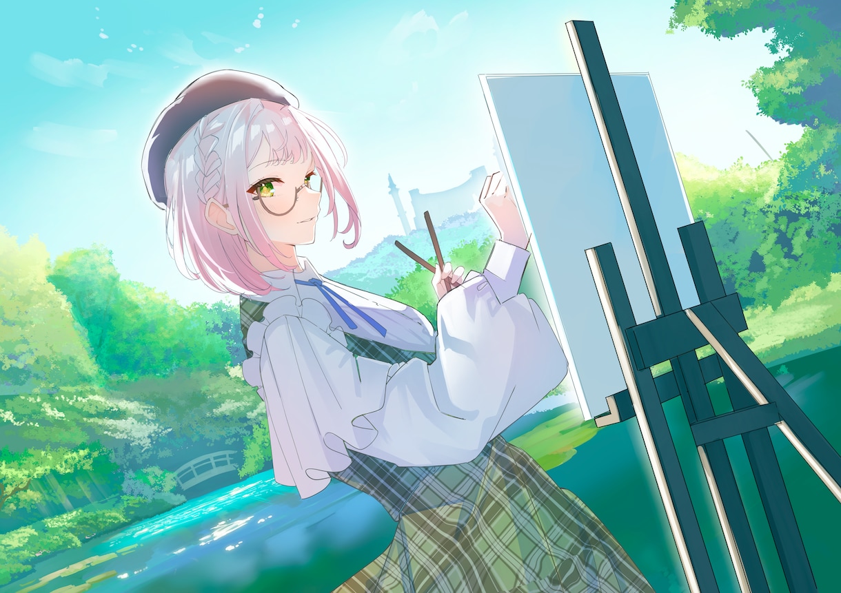 可愛い女の子イラスト承ります あなただけの可愛い女の子描きます‼ イメージ5
