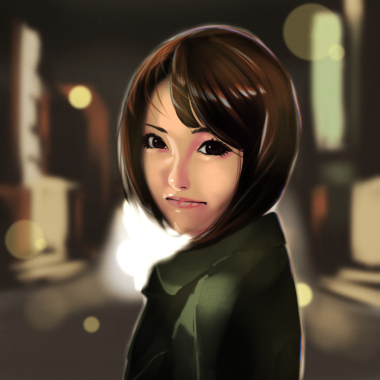 小説の表紙などのイラストをリアルタッチで作成します 昭和・平成を感じる、レトロ風に作成します イメージ6