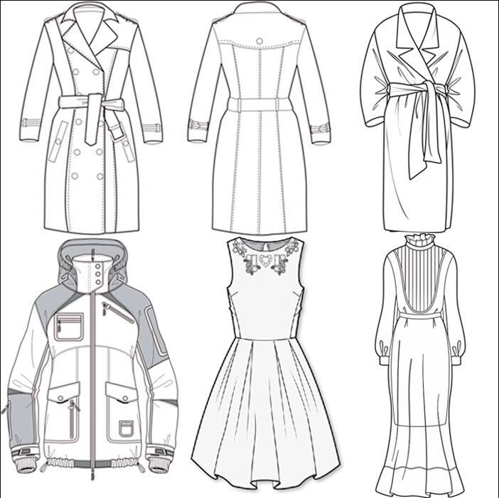 様々な服装をデザインします モデルが着用したイメージも提供可能 イメージ4