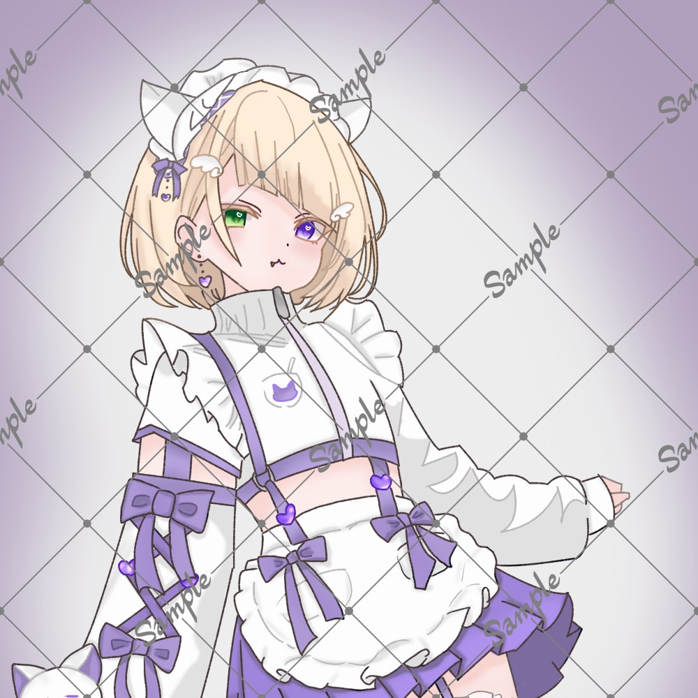 配信やTRPGで使える立ち絵描きます 全身立ち絵を最短三日でお手元へ！ イメージ1