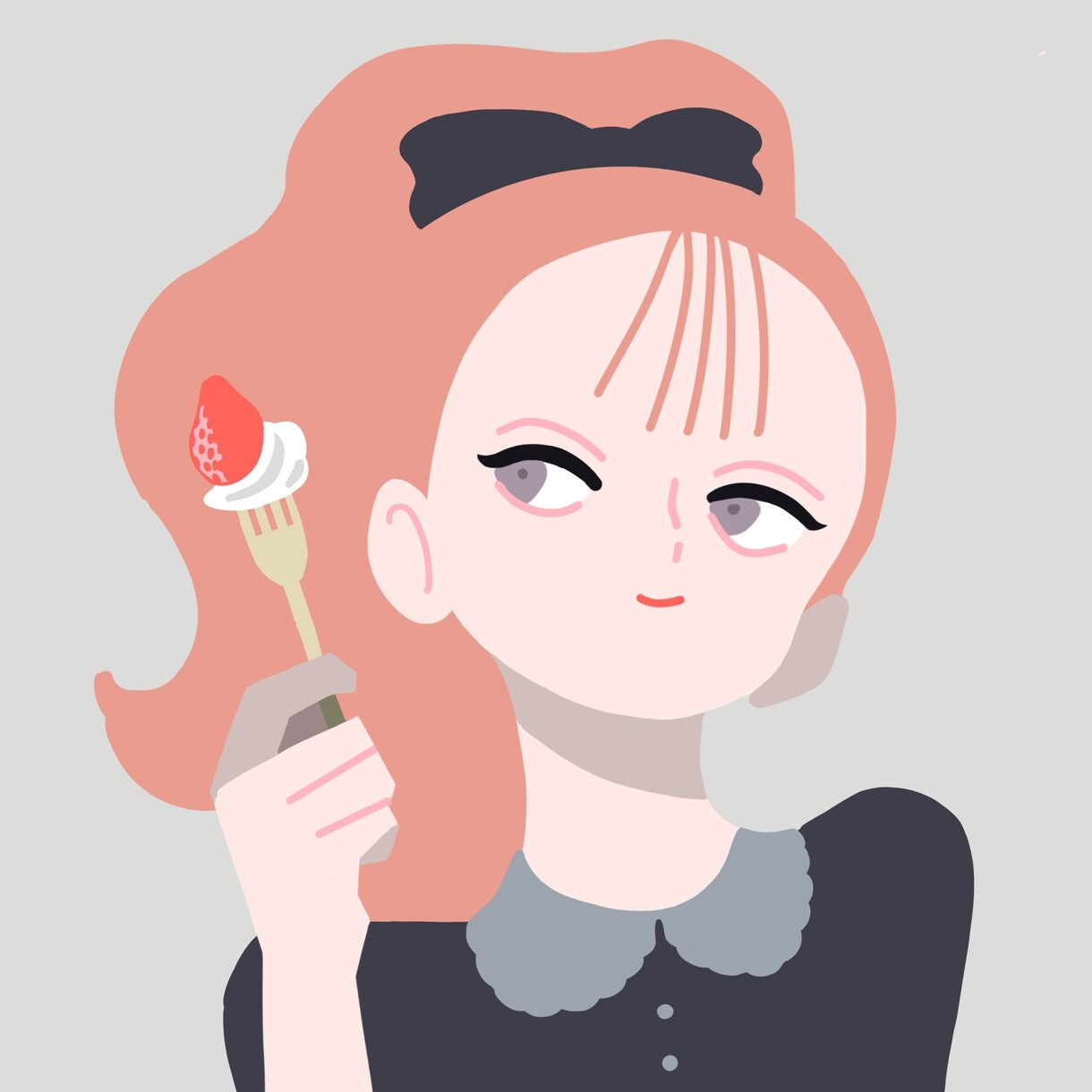 フラットでかわいいイラスト描きます あなたのために素敵なイラストお描きします！ イメージ6