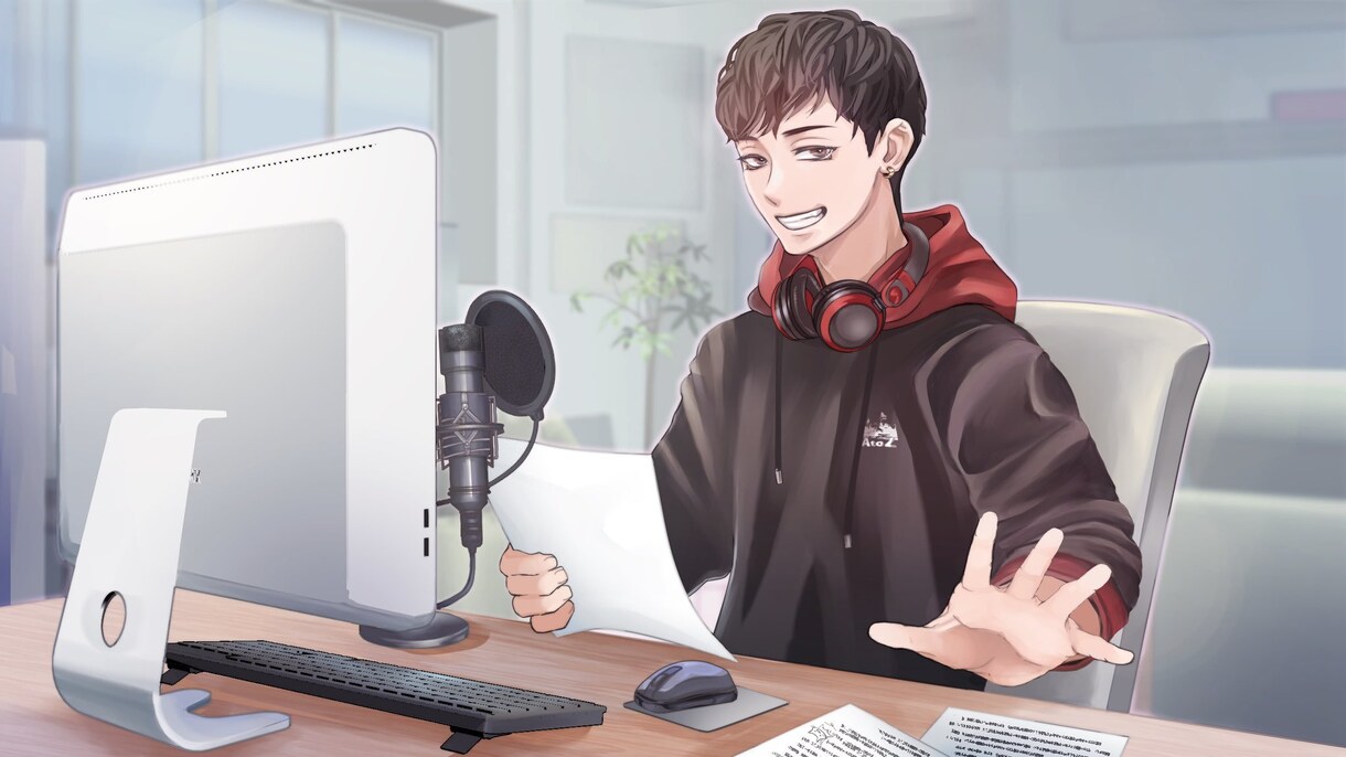 近所にいるようなお兄さんボイスをお届けします 中高音～中低音のボイスをお届け！！ イメージ1