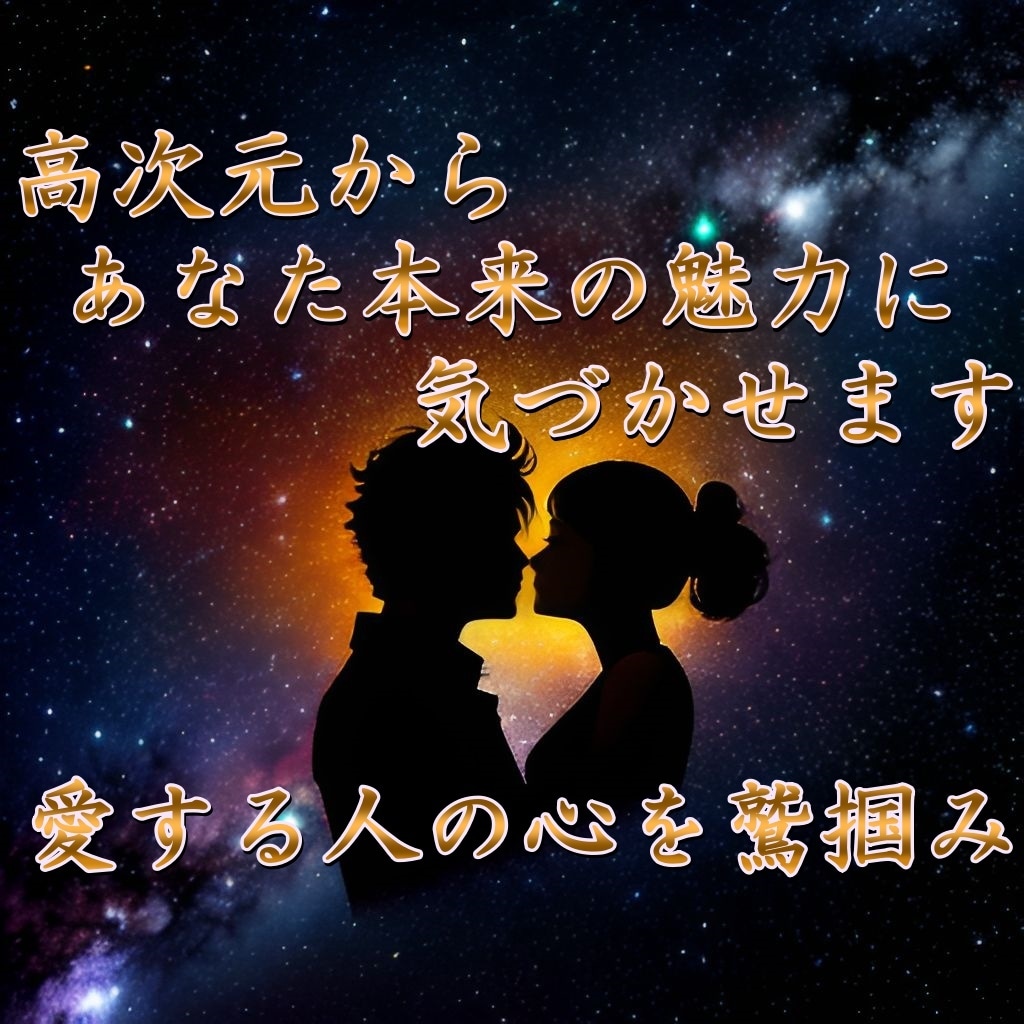 高次元から働きかけ愛する人の心を鷲掴みにします ■【愛され術】■本気で愛されたい方限定 イメージ1