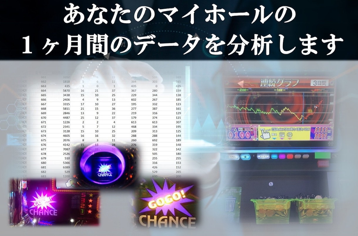 あなたのマイホデータを１ヶ月間調査します ※データは必ず実践の武器になります!!! イメージ1