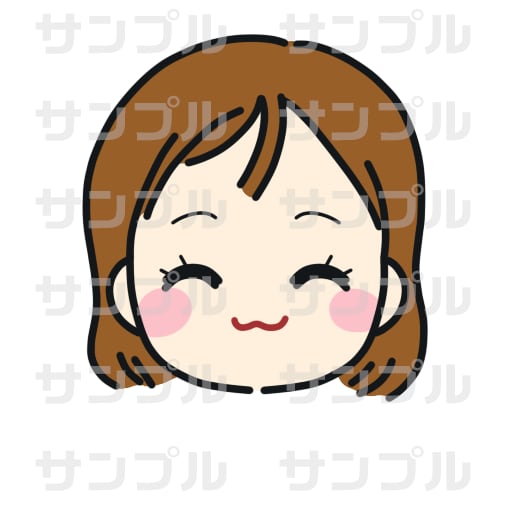 シンプルで可愛い！手がき似顔絵アイコン描きます SNSアイコンに◎プラス1000円でぷっくりシール風加工も！ イメージ8