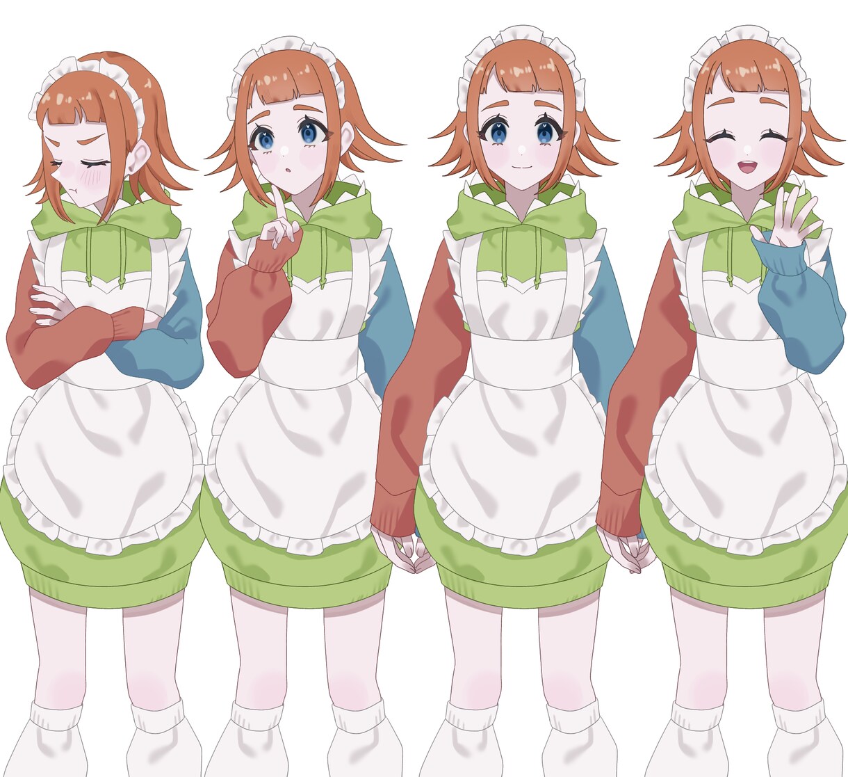 淡い色味でキャラデザと立ち絵を描きます 配信や創作、グッズに使えるキャラデザと立ち絵を制作します！ イメージ2