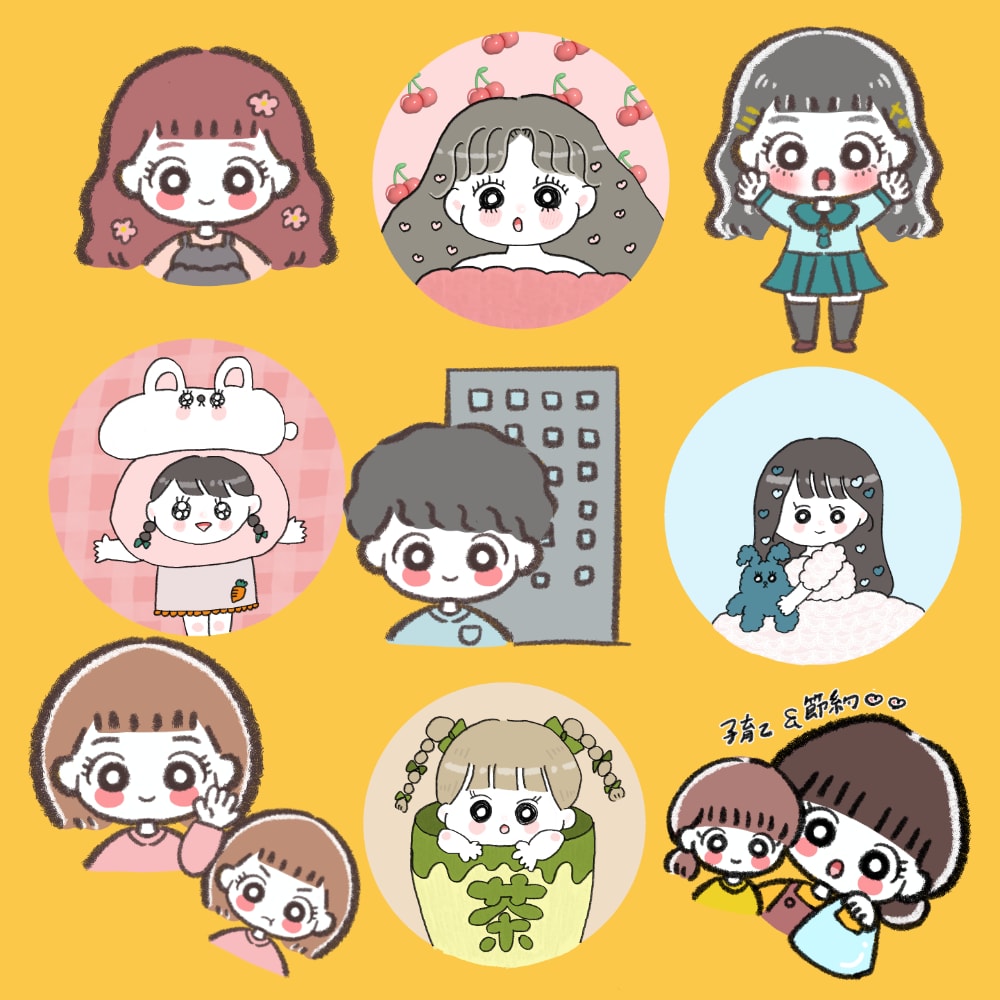 あなただけのご希望イラストご用意致します あなただけの特別なゆるかわイラストをお描きします♬ イメージ5