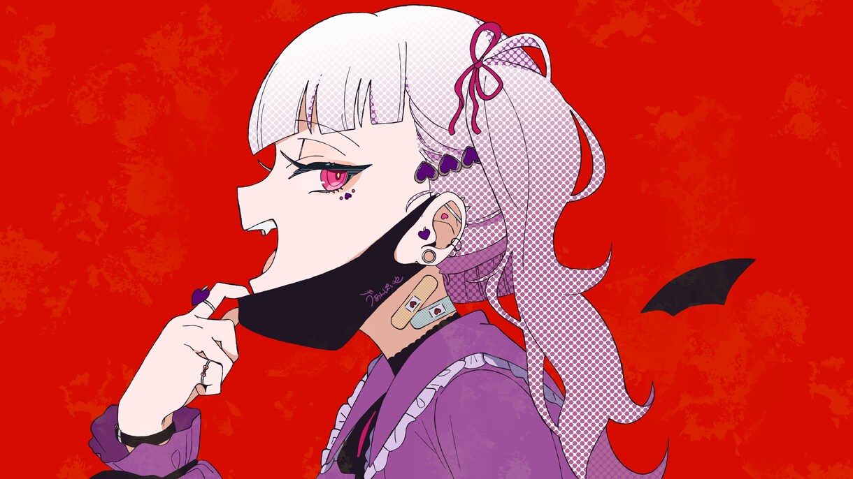 かわいいをぎゅっと詰め込んだ絵を描きます デコレーション背景が得意です！ イメージ5