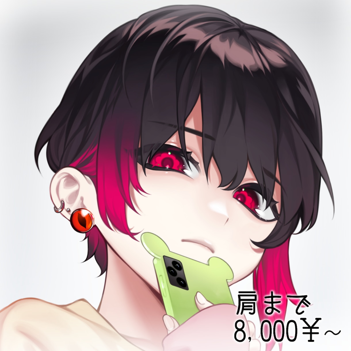 女性･男性も作画可能⚡️アイコン作成します キラキラ重厚感のある厚塗りで目を引くイラストをお届けします イメージ2