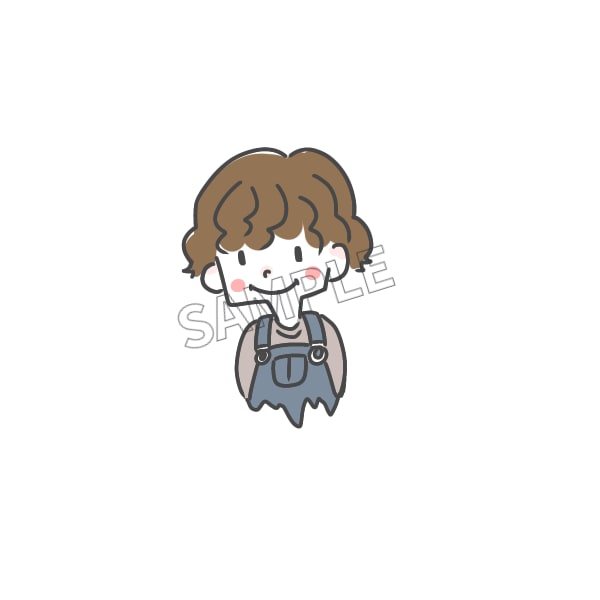 SNSアイコン・ゆるかわイラスト描きます ゆるい絵柄でご本人や推し様のアイコン用イラストお描きします！ イメージ2