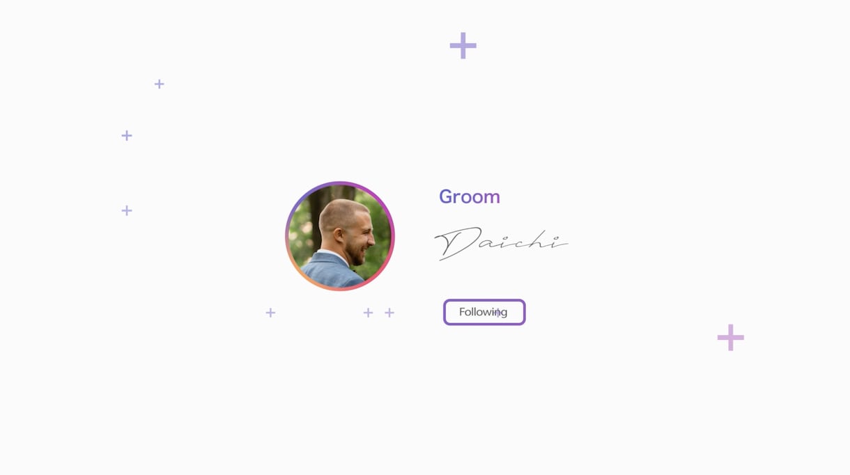 見やすい！プロフィールムービー作ります 【プロが作る！】インスタグラム風プロフィールムービー イメージ3