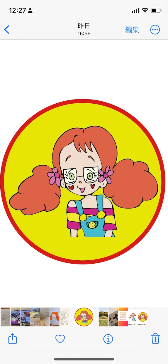 アメリカンポップなイラストを描きます 可愛らしいポップでキュートな絵柄が得意です。 イメージ2