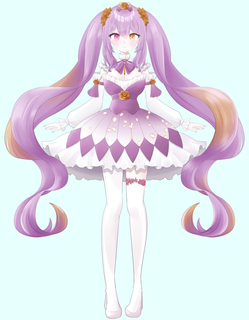 Vtuber用パーツ分けイラスト作成受け付けてます 丁寧な絵柄と細かなパーツ分けで高可動域モデルにも対応◎ イメージ5
