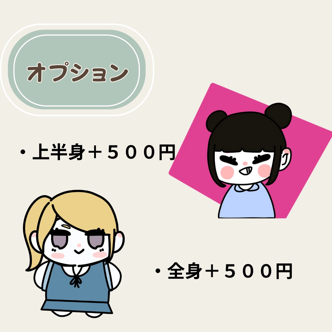 ゆるくてかわいいSNSアイコンをお描きします SNS映えバッチリのデフォルメアイコン イメージ3
