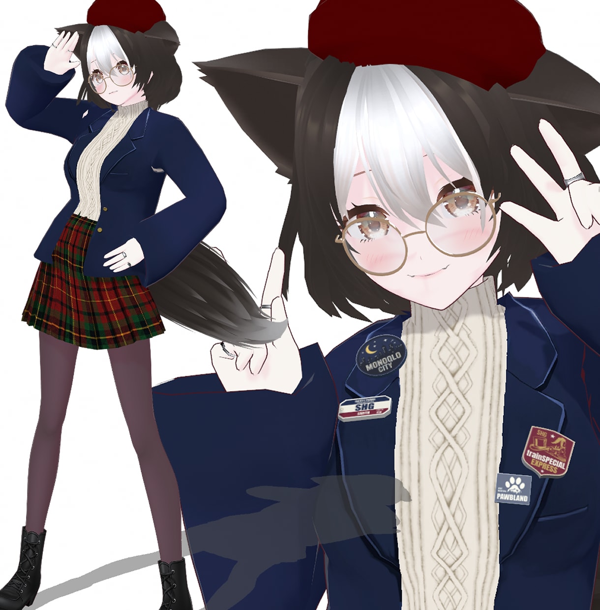 VRoid用の衣装を制作してスグにお渡しします 色とモチーフだけ決めて、あとはおまかせのVRoid衣装 イメージ1