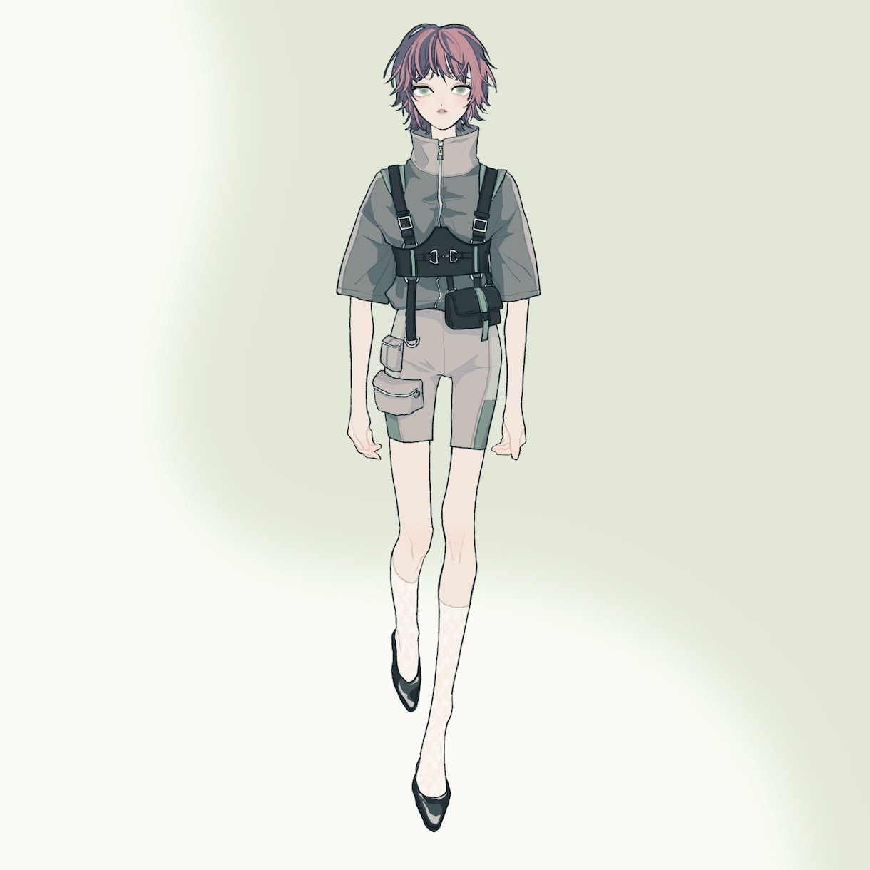 お洒落で個性的なファッションイラスト作成します お洒落で個性的な女の子たちを作成いたします。 イメージ4