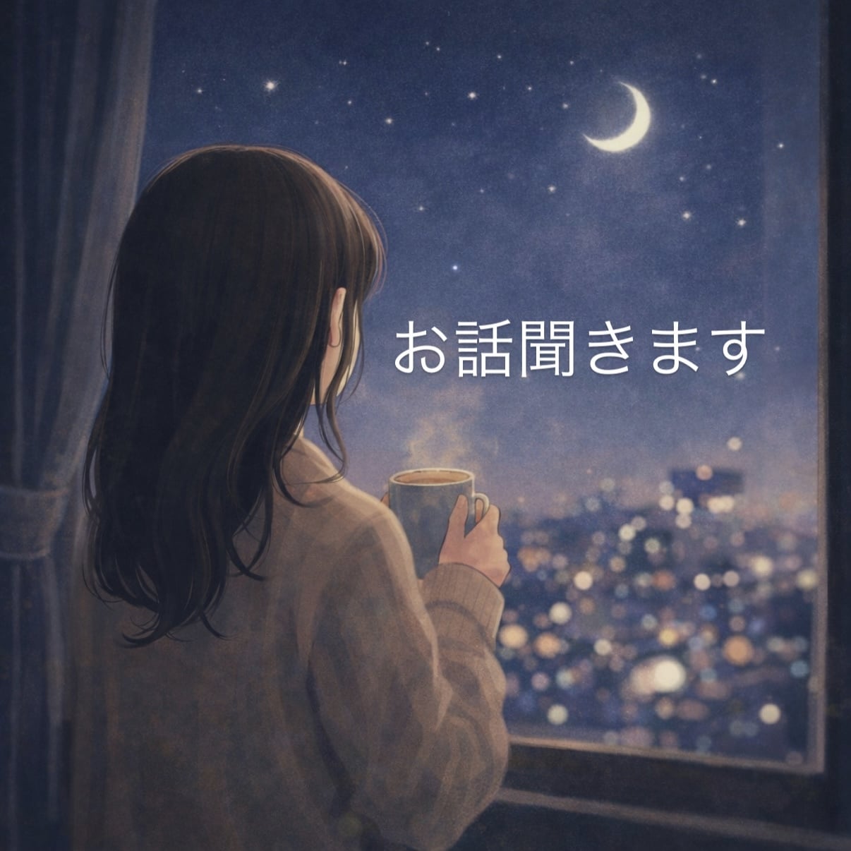 お話聞きます｜否定せず寄り添います まとまっていなくても大丈夫です。否定せずに聞きます。 イメージ1