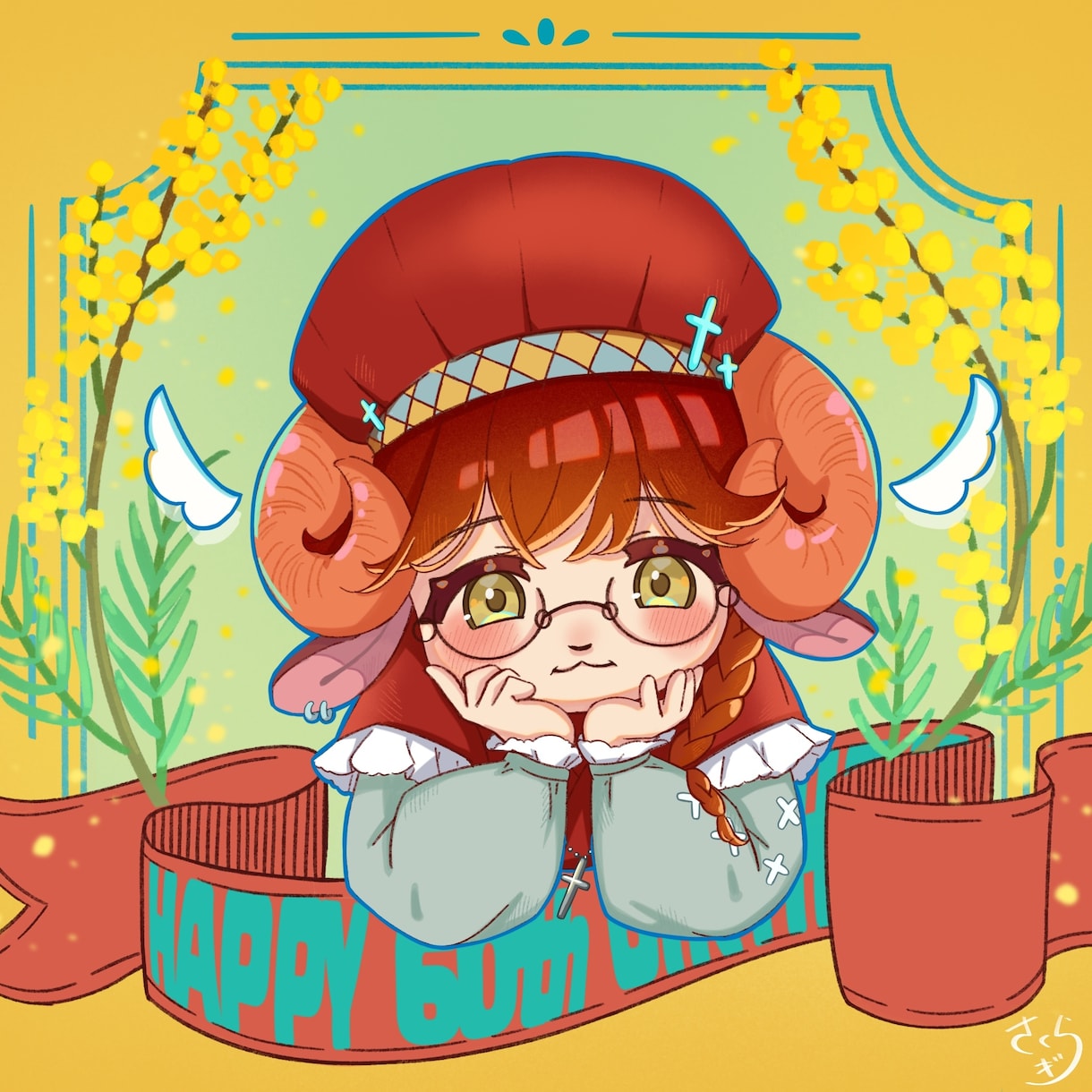 華やか!動きのある!ミニキャラ描きます アイコン、グッズ等目を引き可愛いイラストをご希望の方に! イメージ1