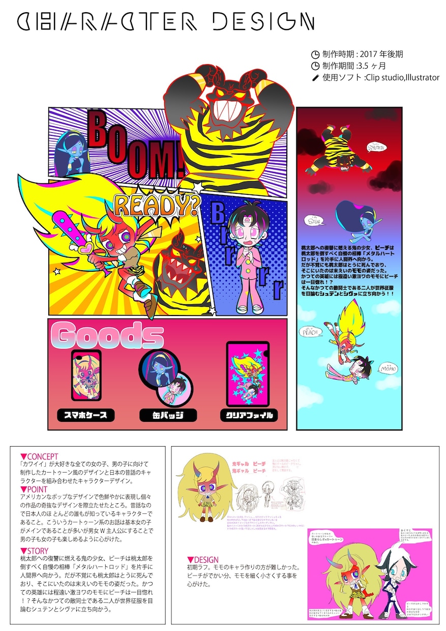 オリジナルキャラクターのイラストを描きます 様々なニーズに合わせたイラスト作成ができます。 イメージ2