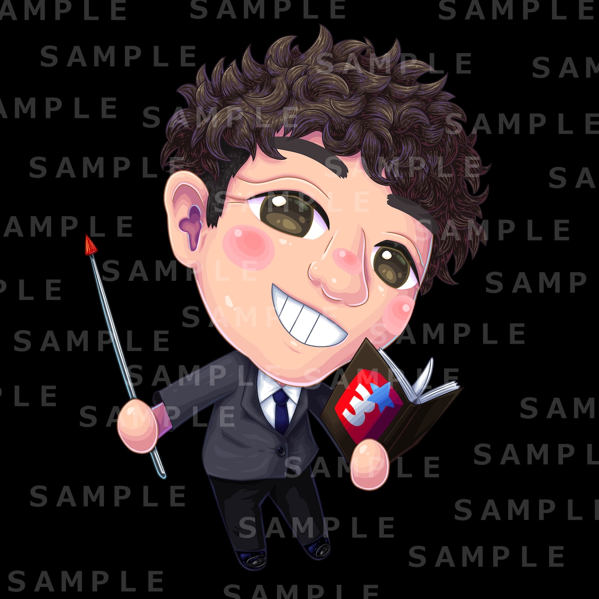 あなたをデフォルメます プロフィール画像などにオススメです イメージ9