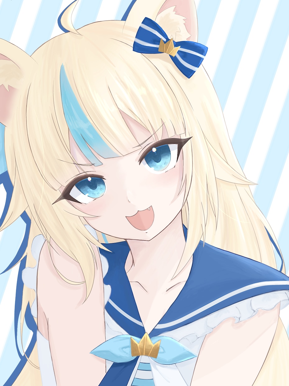 SNSに使用できるアイコンを描きます 透明感のある淡いSNSアイコン描きます！ イメージ1