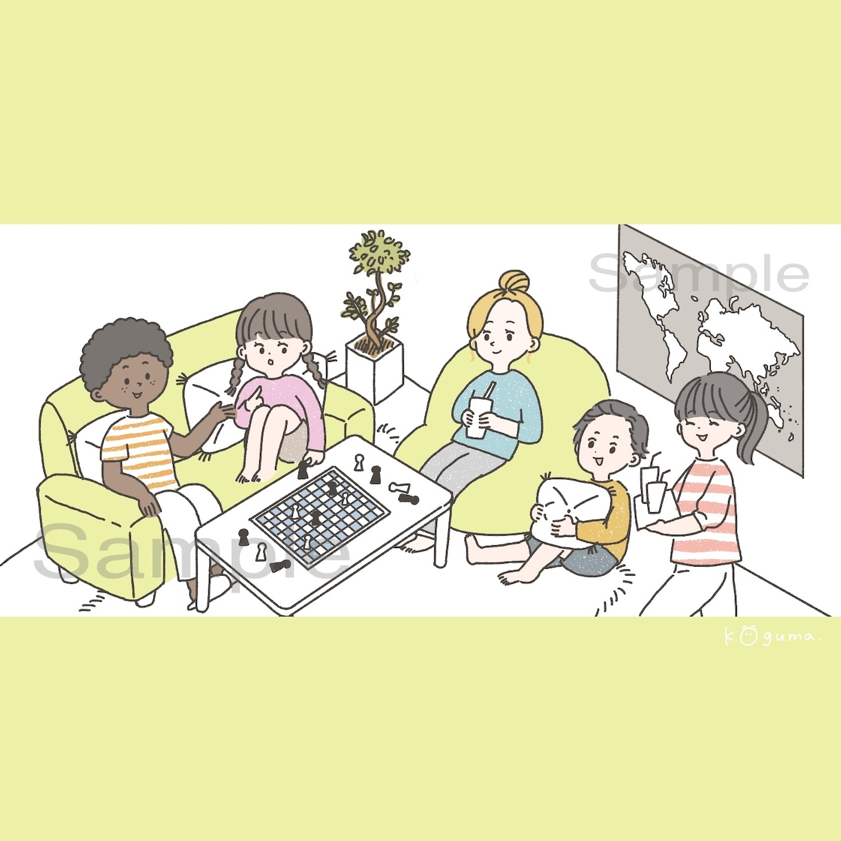 色々なシーンで使える＊ほんわか癒しイラスト描きます カットイラストや挿絵、ちょっとしたイラストが欲しい時に！ イメージ8
