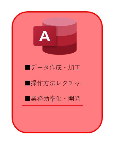 業務効率化！AccessVBAで業務自動化します 面倒な業務・日々のルーチンワークボタン1つで解決します！！ イメージ1
