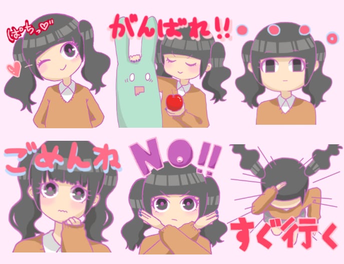 かわいいLINEスタンプお作りします オリジナルでスタンプをお作りします。 イメージ6