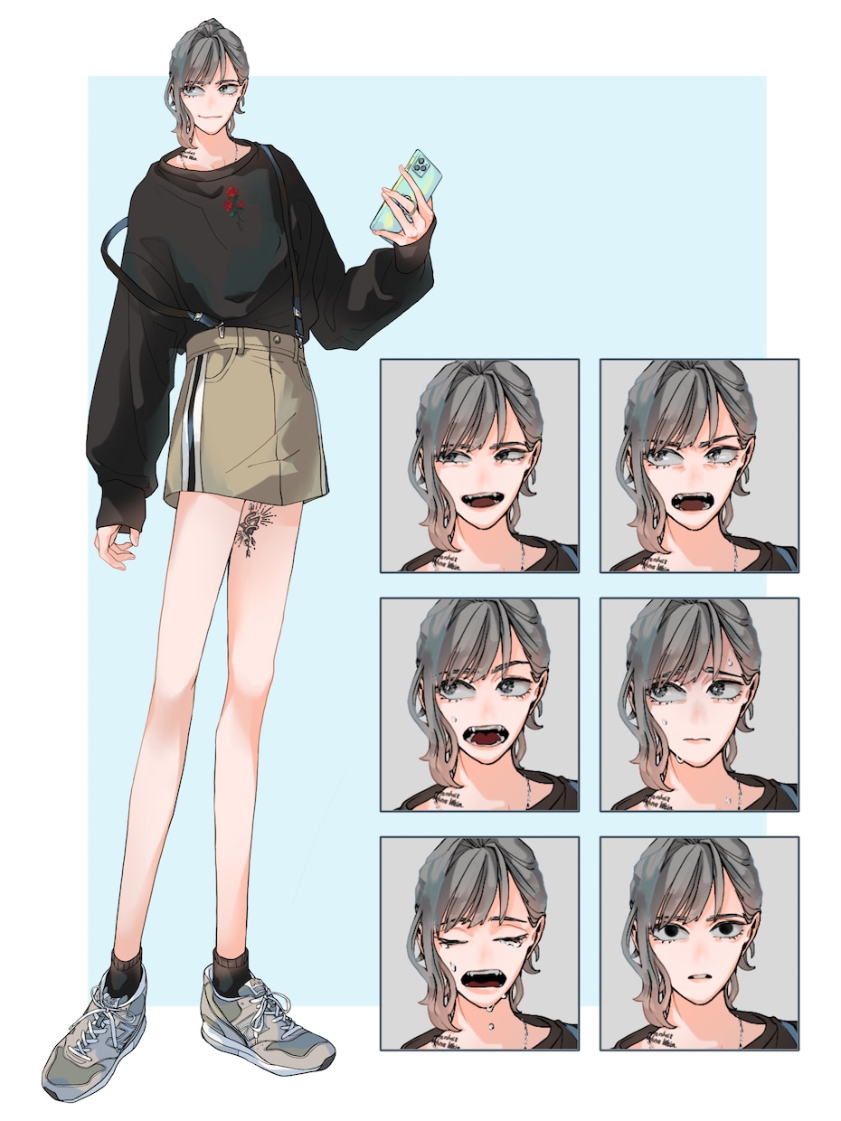 TRPGなどで使える立ち絵描きます 全身立ち絵をお描きします。初出品のため特別割引き価格です。 イメージ2