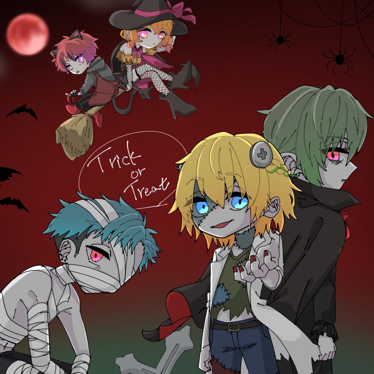 オリジナルキャラのアイコンイラスト描きます かわいい・かっこいい・オシャレなどご要望にお応えします！ イメージ6