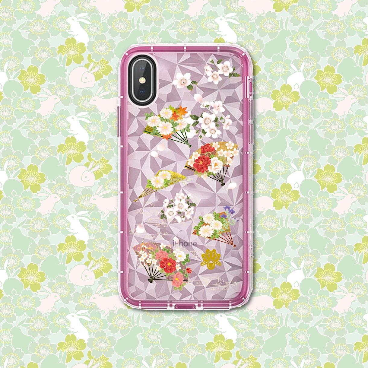 ハンドメイドダイヤモンドケースあります ダイヤモンドケースは柔らかくスマホの色が反映されて綺麗です イメージ10