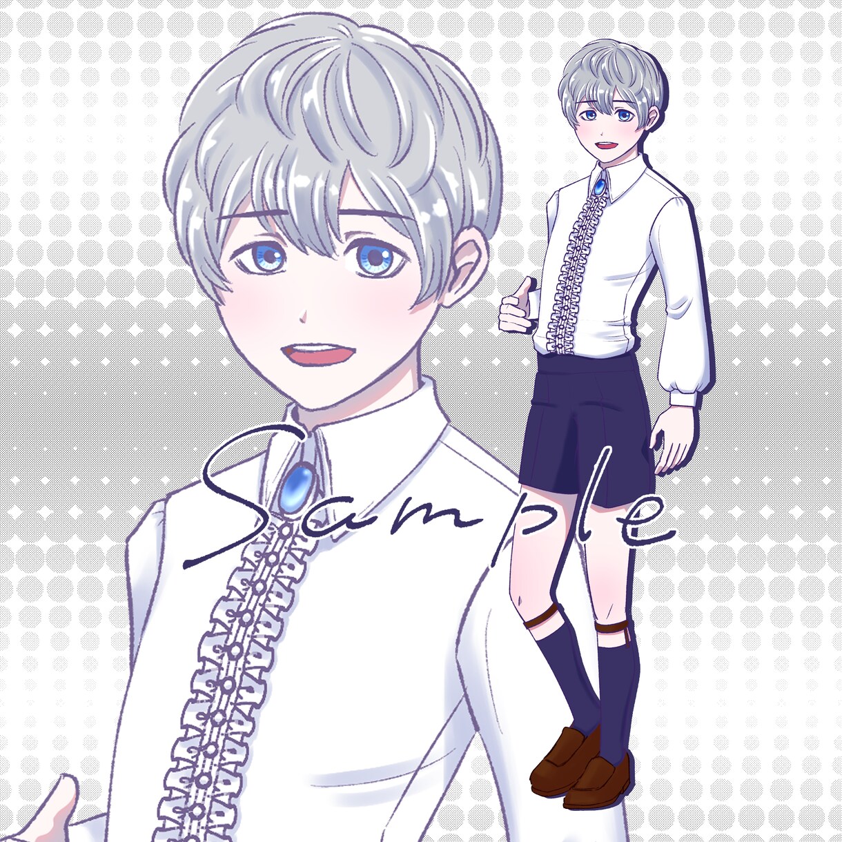 キャラクターデザイン作成します 綿密な打ち合わせであなたの理想のキャラクターを描きます！ イメージ1
